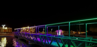 גשר האורות, אשדוד